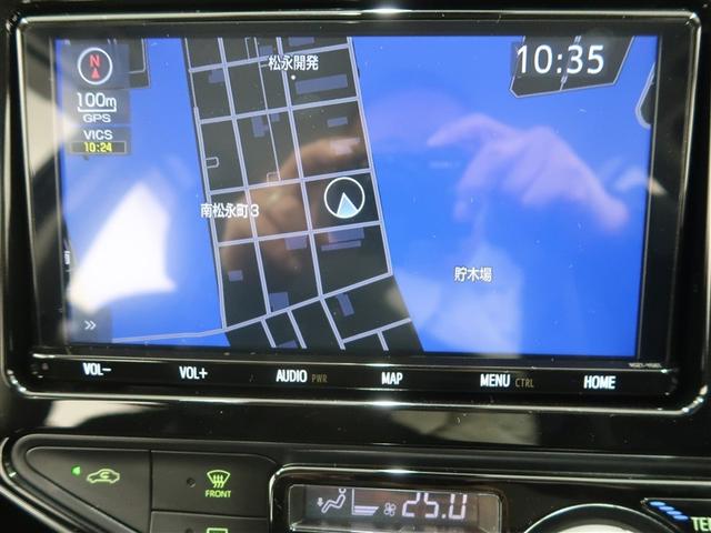 アクア Ｓスタイルブラック　フルセグ　メモリーナビ　ＤＶＤ再生　ミュージックプレイヤー接続可　バックカメラ　衝突被害軽減システム　ＥＴＣ　ドラレコ　ＬＥＤヘッドランプ（9枚目）