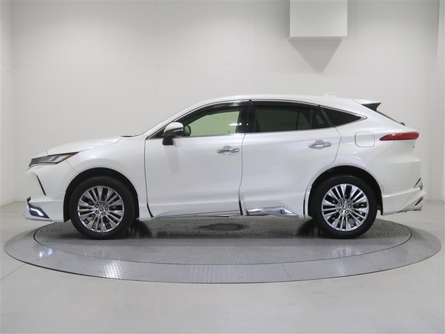 ハリアーハイブリッド Ｚ　レザーパッケージ　革シート　フルセグ　メモリーナビ　ミュージックプレイヤー接続可　バックカメラ　衝突被害軽減システム　ＥＴＣ　ドラレコ　ＬＥＤヘッドランプ　フルエアロ（3枚目）