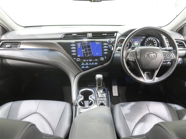 カムリ ＷＳレザーパッケージ　革シート　フルセグ　メモリーナビ　ＤＶＤ再生　ミュージックプレイヤー接続可　バックカメラ　衝突被害軽減システム　ＥＴＣ　ドラレコ　ＬＥＤヘッドランプ（6枚目）