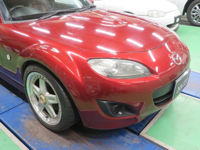 ロードスター ＮＲ－Ａ　ＴＥＩＮ車高調・オートエグゼマフラー・ボルクレーシングアルミホイール（37枚目）