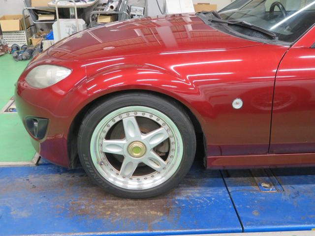 ロードスター ＮＲ－Ａ　ＴＥＩＮ車高調・オートエグゼマフラー・ボルクレーシングアルミホイール（41枚目）