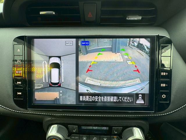 キックス X アラウンドビューモニター ETC クルーズコントロール インテリジェントルームミラー スマートキー プッシュスタート ルーフスポイラー 純正ナビ Bluetooth TV(9枚目)