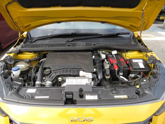 208 GTライン ターボ パノラミックガラスルーフ Rスポ 純正アルミ LEDライト ハーフレザーシート 9インチディスプレイオーディオ バックカメラ 衝突被害軽減ブレーキ BSM クルコン アイドリングS 盗難防止(43枚目)