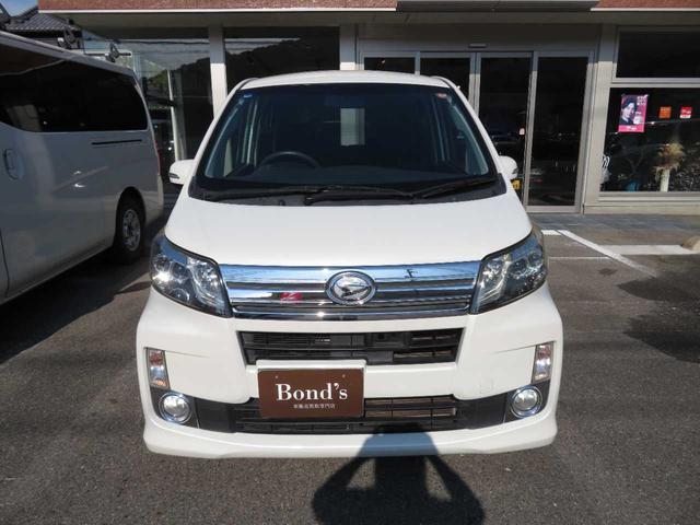 ムーヴ カスタム X SA 1オーナー 実走行 エアロ リアスポ LEDライト 純正アルミ メモリーナビBカメラ 衝突被害軽減ブレーキ 横滑り防止 ヒルスタート ソナー アイドリングストップ ベンチシート ETC スマートキー(2枚目)