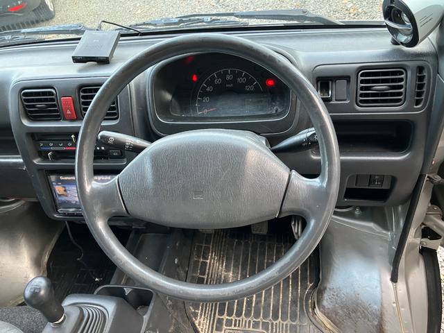 キャリイトラック KCエアコン・パワステ 5速MT 2WD エアコン パワステ 三方開 ディスプレイオーディオ ETC スピーカー ヘッドライトレベライザー タイミングチェーン(2枚目)