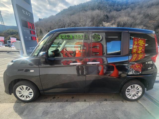 トール Ｘ　ＳＡＩＩＩ　スマートキー　プッシュスタート　左側パワースライドドア　社外ナビ　バックモニター　ガイドライン付き　ＥＴＣ　ハロゲンヘッドランプ　マニュアルエアコン　衝突軽減装置　クリアランスソナー（7枚目）