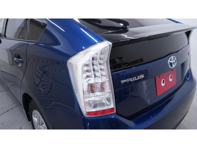 プリウス G 禁煙車 純正ナビ 地デジTV Bluetooth CD/DVD バックカメラ スマートキー プッシュスタート カーテンエアバック&サイドエアバック 革巻きハンドル ステアリングスイッチ フォグライト(60枚目)