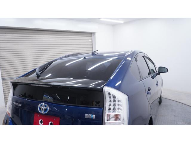 プリウス G 禁煙車 純正ナビ 地デジTV Bluetooth CD/DVD バックカメラ スマートキー プッシュスタート カーテンエアバック&サイドエアバック 革巻きハンドル ステアリングスイッチ フォグライト(62枚目)