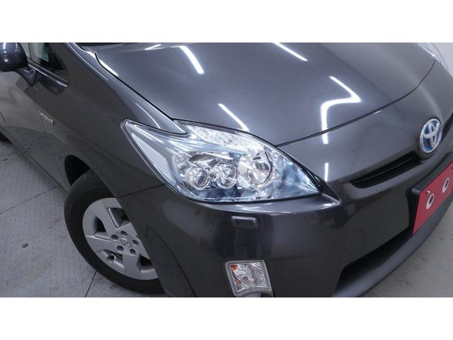 プリウス S LEDエディション 禁煙車 純正ナビ フルセグTV CD/DVD再生 バックカメラ ビルトインETC スマートキー プッシュスタート クルーズコントロール LEDヘッドライト ヘッドライトウォッシャー 革巻きハンドル(49枚目)