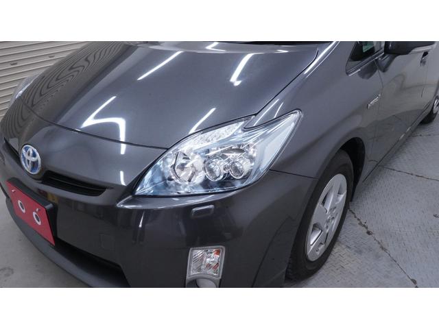 プリウス S LEDエディション 禁煙車 純正ナビ フルセグTV CD/DVD再生 バックカメラ ビルトインETC スマートキー プッシュスタート クルーズコントロール LEDヘッドライト ヘッドライトウォッシャー 革巻きハンドル(57枚目)