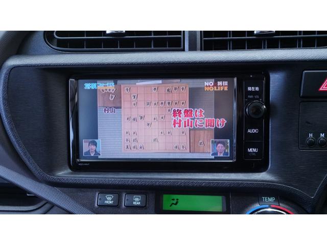 アクア Ｇ　禁煙車　純正ナビ　フルセグＴＶ　バックカメラ　Ｂｌｕｅｔｏｏｔｈ対応　キーレス　ステアリングスイッチ　ＬＥＤヘッドライト　ＡＵＴＯエアコン　電動格納ドアミラーウィンカー　Ｇグレード専用内装カラー（26枚目）