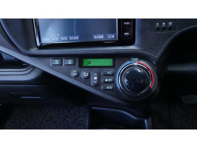 アクア Ｇ　禁煙車　純正ナビ　フルセグＴＶ　バックカメラ　Ｂｌｕｅｔｏｏｔｈ対応　キーレス　ステアリングスイッチ　ＬＥＤヘッドライト　ＡＵＴＯエアコン　電動格納ドアミラーウィンカー　Ｇグレード専用内装カラー（28枚目）