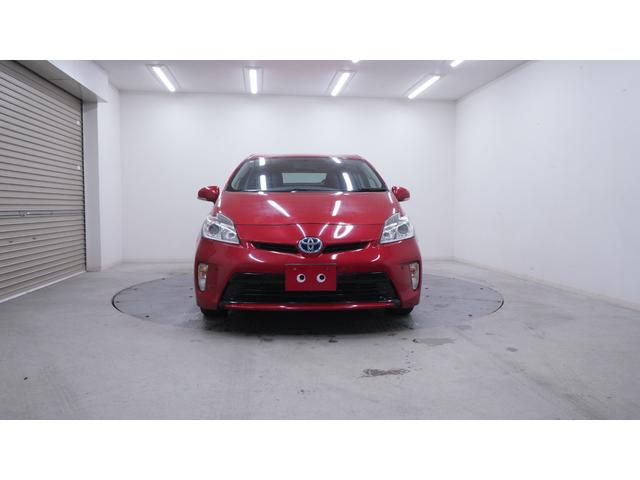 プリウス S 禁煙車 カーテンエアバック&サイドエアバック 純正ナビ ワンセグTV CD/DVD再生 Bluetooth接続 バックカメラ スマートキー プッシュスタート ビルトインETC 電動格納ドアミラー(2枚目)