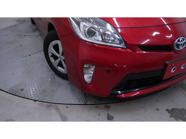 プリウス S 禁煙車 カーテンエアバック&サイドエアバック 純正ナビ ワンセグTV CD/DVD再生 Bluetooth接続 バックカメラ スマートキー プッシュスタート ビルトインETC 電動格納ドアミラー(40枚目)