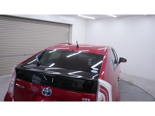 プリウス S 禁煙車 カーテンエアバック&サイドエアバック 純正ナビ ワンセグTV CD/DVD再生 Bluetooth接続 バックカメラ スマートキー プッシュスタート ビルトインETC 電動格納ドアミラー(60枚目)
