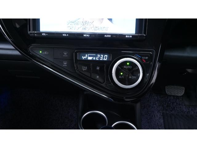 アクア Ｇソフトレザーセレクション　禁煙車　後期　純正ナビ　フルセグＴＶ　Ｂｌｕｅｔｏｏｔｈ　バックカメラ　スマートキー　マルチインフォメーションＤ　ＬＥＤヘッドライト　ＡＵＴＯハイビーム　衝突被害軽減ブレーキ　車線逸脱警報　ＥＴＣ（26枚目）