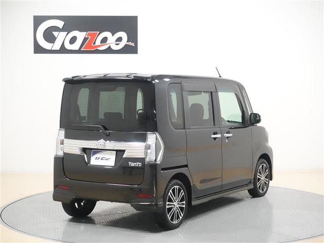 タント カスタムＲＳ　トップエディションＳＡＩＩＩ　フルセグ　メモリーナビ　ＤＶＤ再生　ミュージックプレイヤー接続可　バックカメラ　衝突被害軽減システム　ＥＴＣ　両側電動スライド　ＬＥＤヘッドランプ　ワンオーナー　記録簿　アイドリングストップ（4枚目）