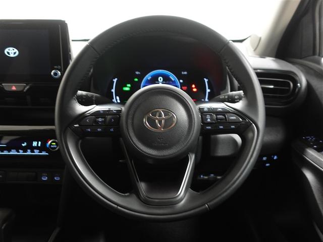 ヤリスクロス ハイブリッドG フルセグ メモリーナビ ミュージックプレイヤー接続可 バックカメラ 衝突被害軽減システム ETC ドラレコ LEDヘッドランプ ワンオーナー 記録簿(15枚目)