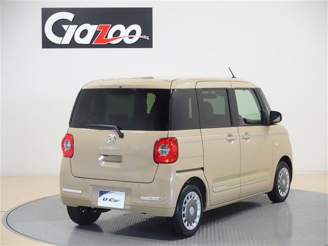 ムーヴキャンバス セオリーGターボ 衝突被害軽減システム 両側電動スライド LEDヘッドランプ 記録簿 アイドリングストップ(4枚目)