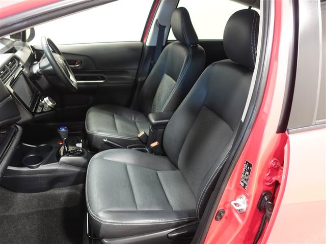 アクア Gブラックソフトレザーセレクション フルセグ メモリーナビ DVD再生 ミュージックプレイヤー接続可 バックカメラ 衝突被害軽減システム ETC ドラレコ LEDヘッドランプ ワンオーナー 記録簿(6枚目)