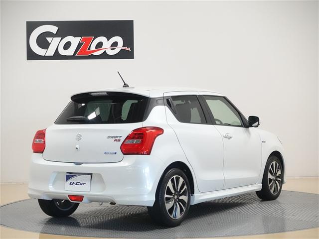 スイフト ハイブリッドRS フルセグ メモリーナビ DVD再生 ミュージックプレイヤー接続可 バックカメラ 衝突被害軽減システム ETC ドラレコ LEDヘッドランプ 記録簿 アイドリングストップ(4枚目)