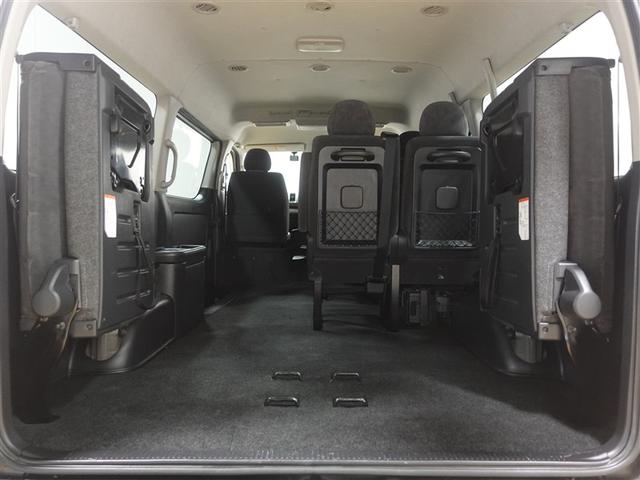 ハイエースワゴン ＧＬ　フルセグ　メモリーナビ　ＤＶＤ再生　ミュージックプレイヤー接続可　後席モニター　バックカメラ　衝突被害軽減システム　ＥＴＣ　ドラレコ　電動スライドドア　ＬＥＤヘッドランプ　乗車定員１０人　３列シート（10枚目）