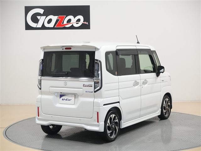 スペーシアカスタム ハイブリッドXS フルセグ メモリーナビ ミュージックプレイヤー接続可 バックカメラ 衝突被害軽減システム ETC 両側電動スライド LEDヘッドランプ ワンオーナー 記録簿 アイドリングストップ(4枚目)