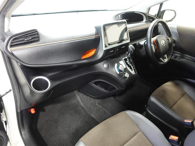 シエンタ G クエロ フルセグ メモリーナビ DVD再生 ミュージックプレイヤー接続可 バックカメラ 衝突被害軽減システム ETC 両側電動スライド LEDヘッドランプ ウオークスルー 乗車定員7人 3列シート フルエアロ(10枚目)