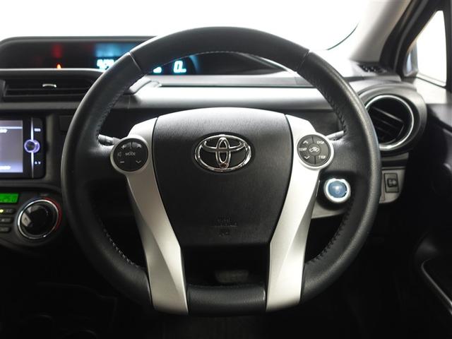 アクア Gブラックソフトレザーセレクション フルセグ メモリーナビ DVD再生 ミュージックプレイヤー接続可 バックカメラ ETC 記録簿(16枚目)