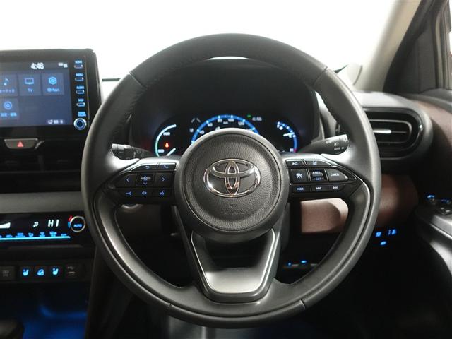 ヤリスクロス ハイブリッドZ 4WD フルセグ メモリーナビ ミュージックプレイヤー接続可 バックカメラ 衝突被害軽減システム ETC ドラレコ LEDヘッドランプ ワンオーナー 記録簿(30枚目)