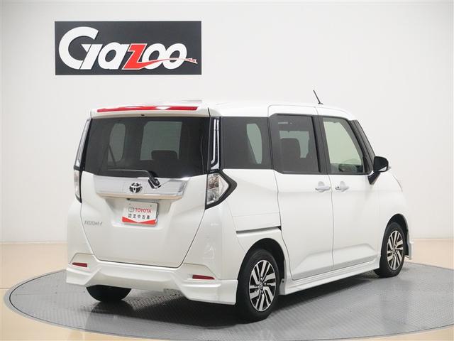 ルーミー カスタムＧ　フルセグ　ミュージックプレイヤー接続可　バックカメラ　衝突被害軽減システム　ＥＴＣ　両側電動スライド　ＬＥＤヘッドランプ　ウオークスルー　ワンオーナー　フルエアロ　記録簿　アイドリングストップ（4枚目）