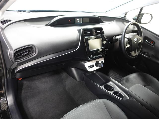 プリウス S ミュージックプレイヤー接続可 バックカメラ ETC LEDヘッドランプ 記録簿(9枚目)