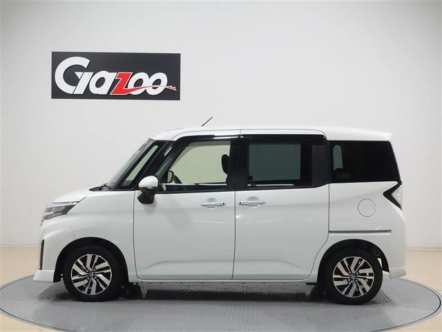 ルーミー カスタムG 4WD フルセグ メモリーナビ DVD再生 ミュージックプレイヤー接続可 バックカメラ 衝突被害軽減システム ETC 両側電動スライド LEDヘッドランプ ウオークスルー ワンオーナー 記録簿(3枚目)