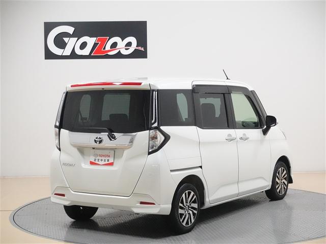 ルーミー カスタムG 4WD フルセグ メモリーナビ DVD再生 ミュージックプレイヤー接続可 バックカメラ 衝突被害軽減システム ETC 両側電動スライド LEDヘッドランプ ウオークスルー ワンオーナー 記録簿(4枚目)