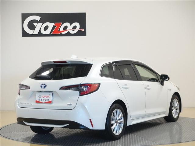 カローラツーリング ハイブリッド　Ｓ　４ＷＤ　フルセグ　メモリーナビ　ミュージックプレイヤー接続可　バックカメラ　衝突被害軽減システム　ＥＴＣ　ドラレコ　ＬＥＤヘッドランプ　ワンオーナー　記録簿（4枚目）