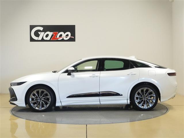 クラウンクロスオーバー Ｇアドバンスド・レザーパッケージ　革シート　４ＷＤ　フルセグ　メモリーナビ　ミュージックプレイヤー接続可　バックカメラ　衝突被害軽減システム　ＥＴＣ　ドラレコ　ＬＥＤヘッドランプ　ワンオーナー　フルエアロ　記録簿（3枚目）