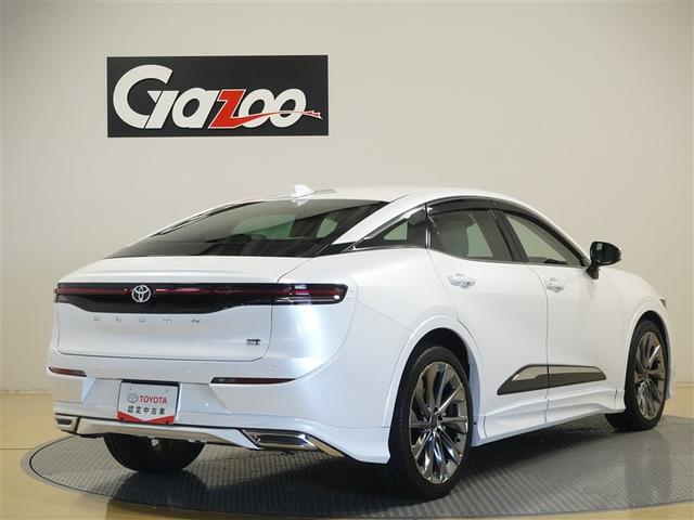 クラウンクロスオーバー Ｇアドバンスド・レザーパッケージ　革シート　４ＷＤ　フルセグ　メモリーナビ　ミュージックプレイヤー接続可　バックカメラ　衝突被害軽減システム　ＥＴＣ　ドラレコ　ＬＥＤヘッドランプ　ワンオーナー　フルエアロ　記録簿（4枚目）