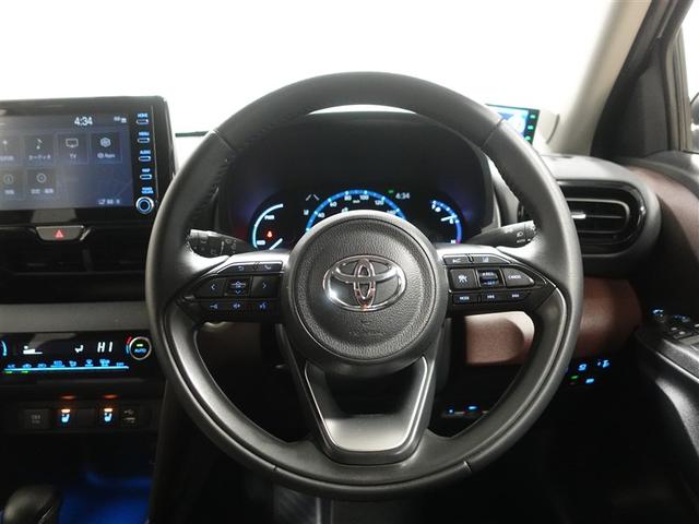 ヤリスクロス ハイブリッドZ フルセグ メモリーナビ ミュージックプレイヤー接続可 バックカメラ 衝突被害軽減システム ETC ドラレコ LEDヘッドランプ ワンオーナー 記録簿(30枚目)