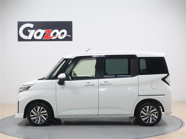 ルーミー カスタムG 4WD フルセグ ミュージックプレイヤー接続可 バックカメラ 衝突被害軽減システム ETC ドラレコ 両側電動スライド LEDヘッドランプ ウオークスルー ワンオーナー 記録簿 アイドリングストップ(3枚目)