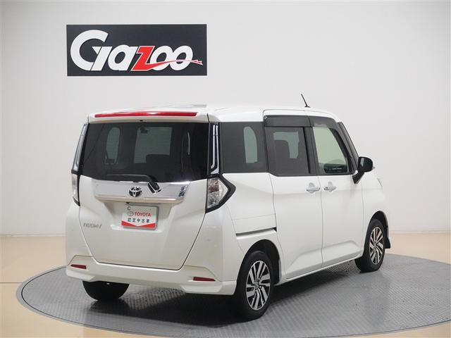 ルーミー カスタムG 4WD フルセグ ミュージックプレイヤー接続可 バックカメラ 衝突被害軽減システム ETC ドラレコ 両側電動スライド LEDヘッドランプ ウオークスルー ワンオーナー 記録簿 アイドリングストップ(4枚目)