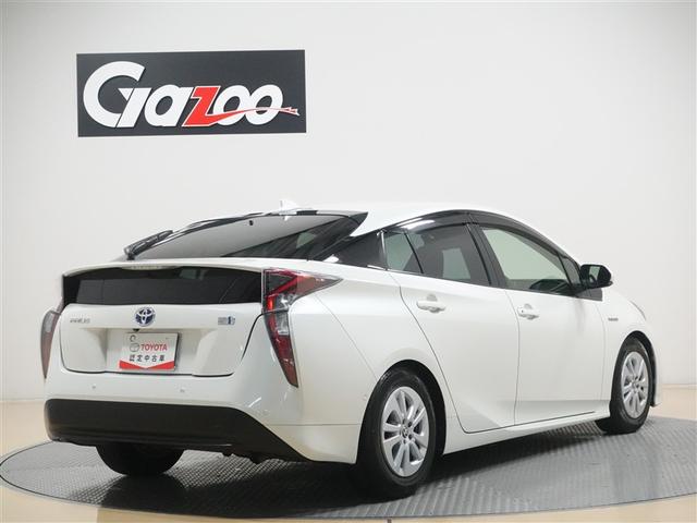 プリウス Ｓセーフティプラス　フルセグ　メモリーナビ　ＤＶＤ再生　ミュージックプレイヤー接続可　バックカメラ　衝突被害軽減システム　ＥＴＣ　ドラレコ　ＬＥＤヘッドランプ　ワンオーナー　記録簿（4枚目）