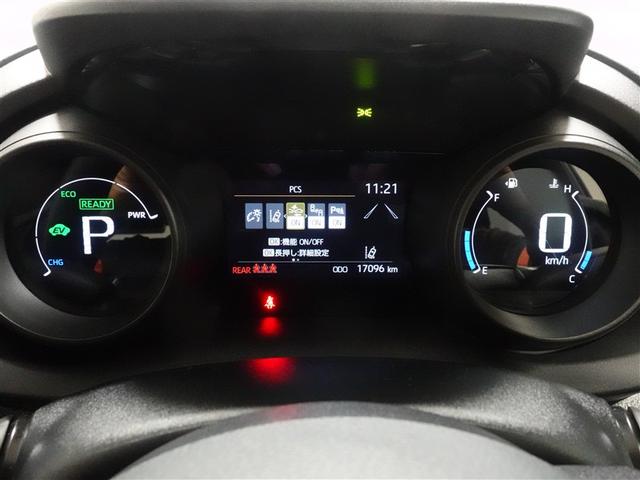 ヤリス ハイブリッドＧ　メモリーナビ　ミュージックプレイヤー接続可　バックカメラ　衝突被害軽減システム　ＥＴＣ　ドラレコ　ＬＥＤヘッドランプ　記録簿（10枚目）