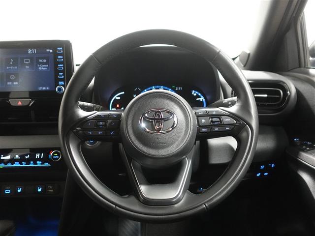 ヤリスクロス ハイブリッドZ フルセグ メモリーナビ ミュージックプレイヤー接続可 バックカメラ 衝突被害軽減システム ETC ドラレコ LEDヘッドランプ ワンオーナー 記録簿(30枚目)