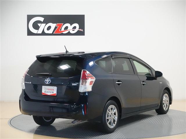 プリウスα S チューン ブラックII フルセグ メモリーナビ DVD再生 ミュージックプレイヤー接続可 バックカメラ 衝突被害軽減システム ETC ドラレコ LEDヘッドランプ ワンオーナー 記録簿(4枚目)