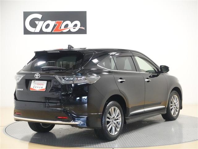 ハリアー プレミアム フルセグ メモリーナビ DVD再生 ミュージックプレイヤー接続可 バックカメラ 衝突被害軽減システム ETC ドラレコ LEDヘッドランプ ワンオーナー フルエアロ 記録簿 アイドリングストップ(4枚目)