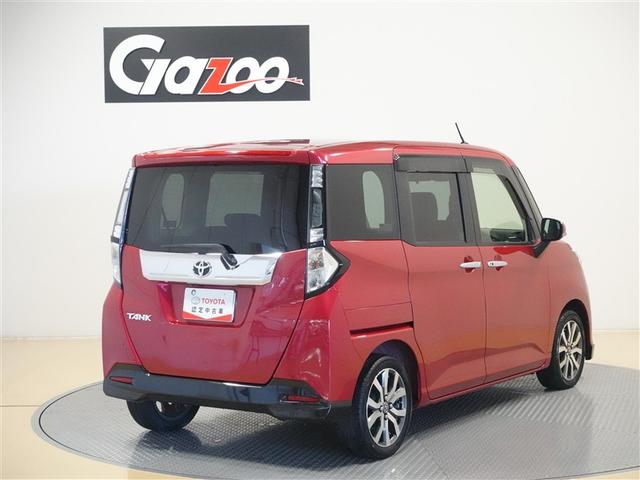 タンク カスタムＧ－Ｔ　フルセグ　メモリーナビ　ＤＶＤ再生　ミュージックプレイヤー接続可　バックカメラ　衝突被害軽減システム　ＥＴＣ　両側電動スライド　ＬＥＤヘッドランプ　ウオークスルー　ワンオーナー　記録簿（4枚目）