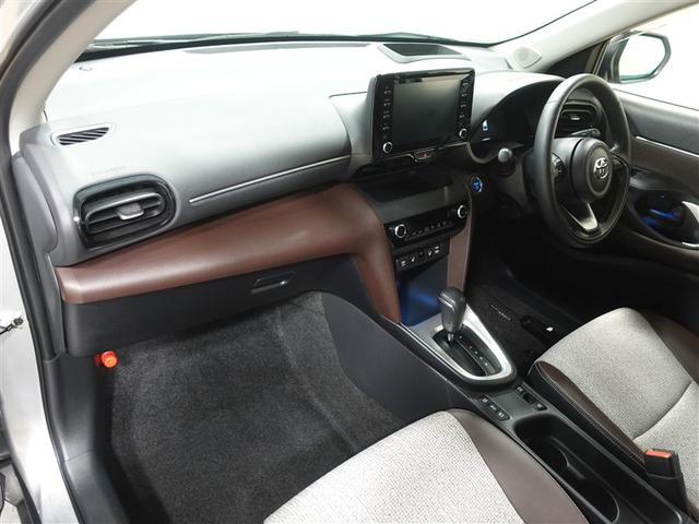 ヤリスクロス ハイブリッドZ フルセグ メモリーナビ ミュージックプレイヤー接続可 バックカメラ 衝突被害軽減システム ETC ドラレコ LEDヘッドランプ ワンオーナー 記録簿(9枚目)