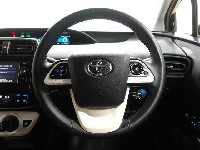 プリウス Sセーフティプラス フルセグ メモリーナビ DVD再生 ミュージックプレイヤー接続可 バックカメラ 衝突被害軽減システム ETC LEDヘッドランプ ワンオーナー 記録簿(30枚目)