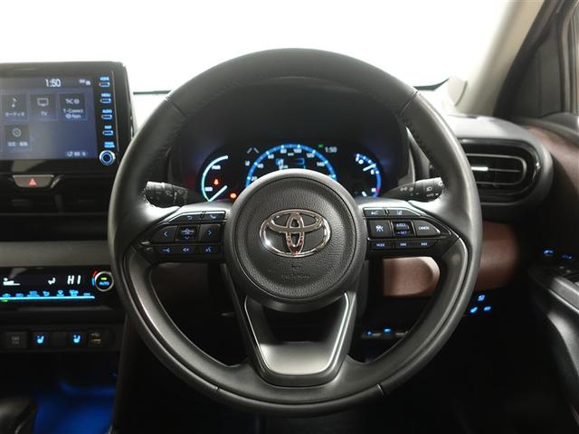 ヤリスクロス ハイブリッドＺ　フルセグ　メモリーナビ　ＤＶＤ再生　ミュージックプレイヤー接続可　バックカメラ　衝突被害軽減システム　ＥＴＣ　ドラレコ　ＬＥＤヘッドランプ　ワンオーナー　フルエアロ　記録簿（30枚目）