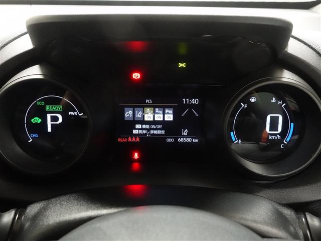 ヤリスクロス ハイブリッドＧ　フルセグ　メモリーナビ　ＤＶＤ再生　ミュージックプレイヤー接続可　バックカメラ　衝突被害軽減システム　ドラレコ　ＬＥＤヘッドランプ　ワンオーナー　フルエアロ　記録簿（10枚目）